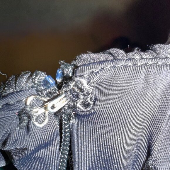 For Love & Lemons Yara Rose Velour Mini Dress Size 2X - Picture 10 of 16